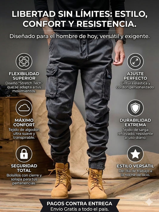 🔥TITAN CARGO 🔥 EL PANTALÓN DISEÑADO PARA HOMBRES QUE IMPONEN PRESENCIA.💼