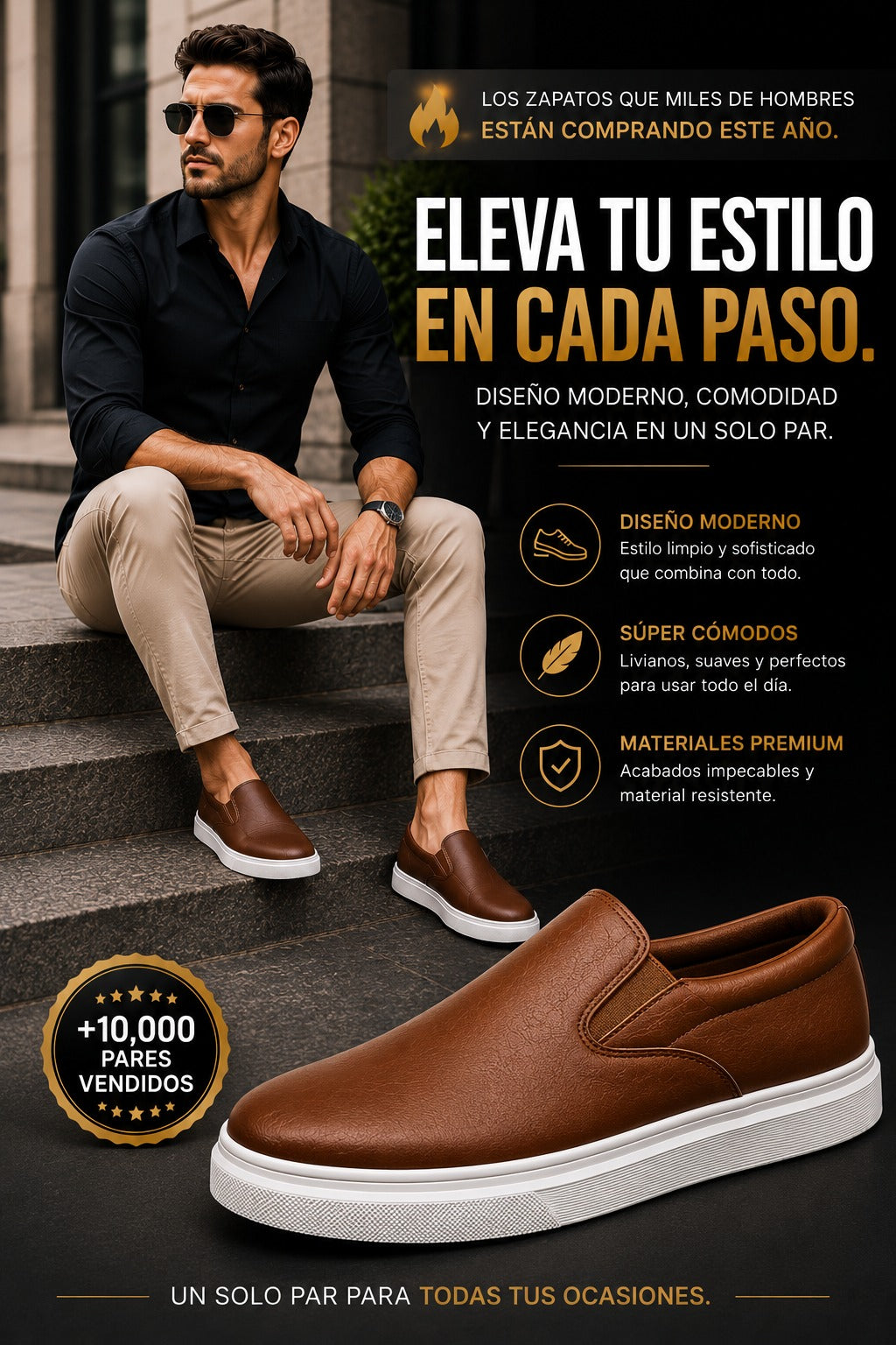 🔥ZAPATO URBAN STORE🔝👟ZAPATO VERSÁTIL PARA TODA OCASIÓN